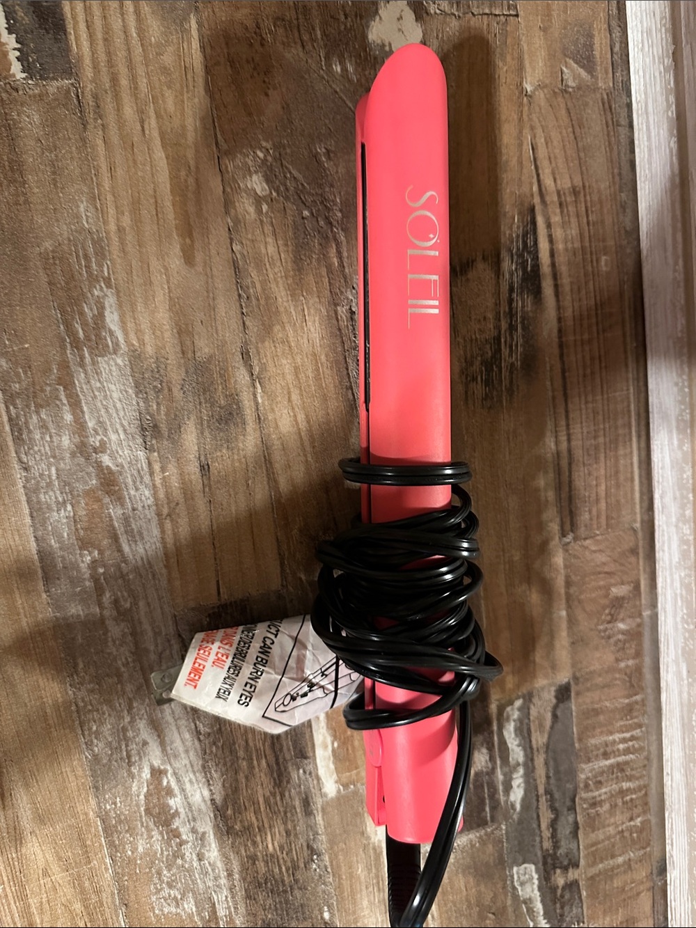 Pink Hair Straightener Flat Iron for Women